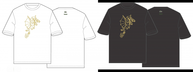 LACOSTE launches Godzilla collaboration items for My Lacoste Art Program Vol.9, available from September 19, 2025