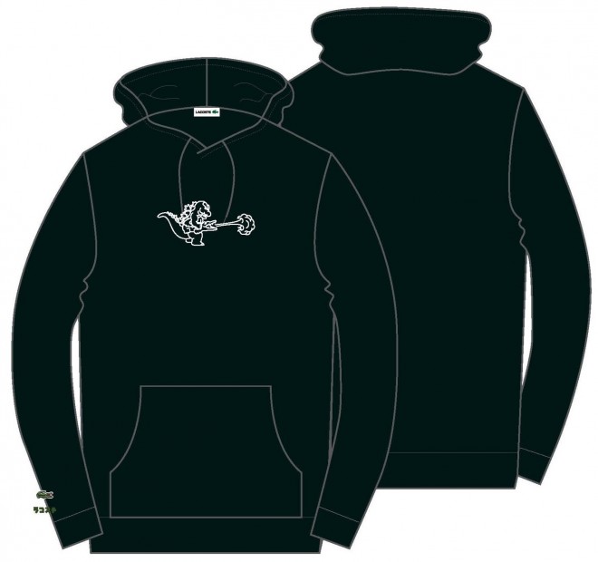 LACOSTE launches Godzilla collaboration items for My Lacoste Art Program Vol.9, available from September 19, 2025