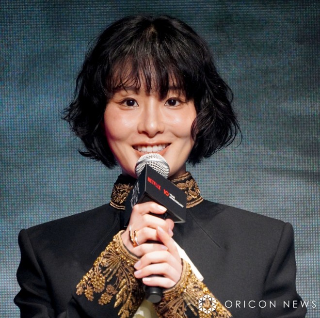 Hyunri appeared at the global fan event for Alice in Borderland Season 3.