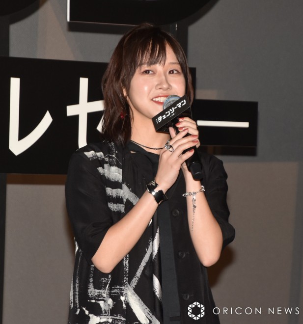 Tomori Kusunoki at the world premiere of the film Chainsaw Man: Reze Arc