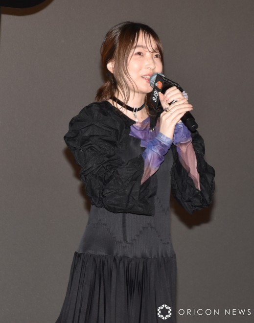 Reina Ueda, who attended the world premiere of the movie Chainsaw Man: The Reze Arc
