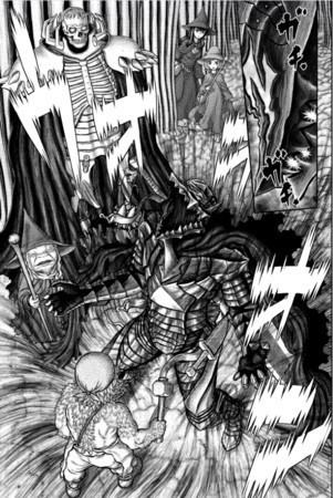 A panel from Berserk