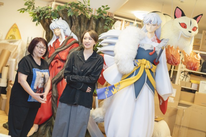 Yui Aragaki & Rumiko Takahashi