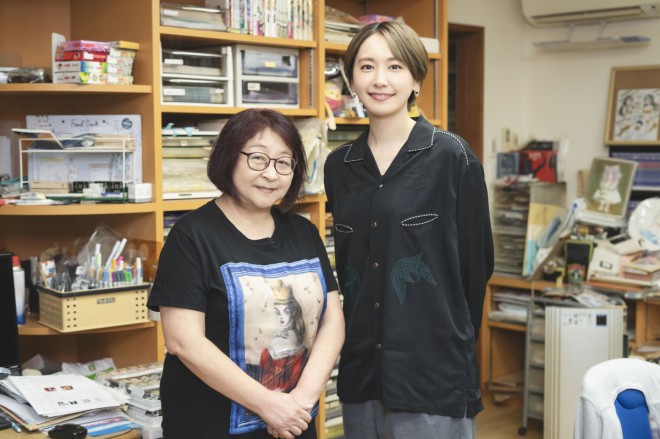 Yui Aragaki & Rumiko Takahashi
