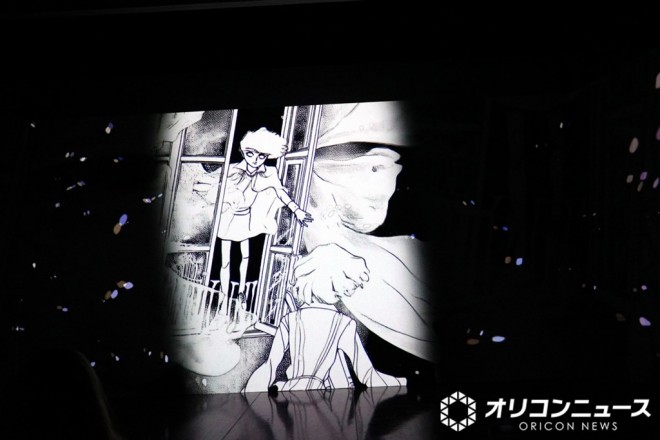 Exhibition view of Betsucomi 55th ANNIV. BEYOND THE PAGE