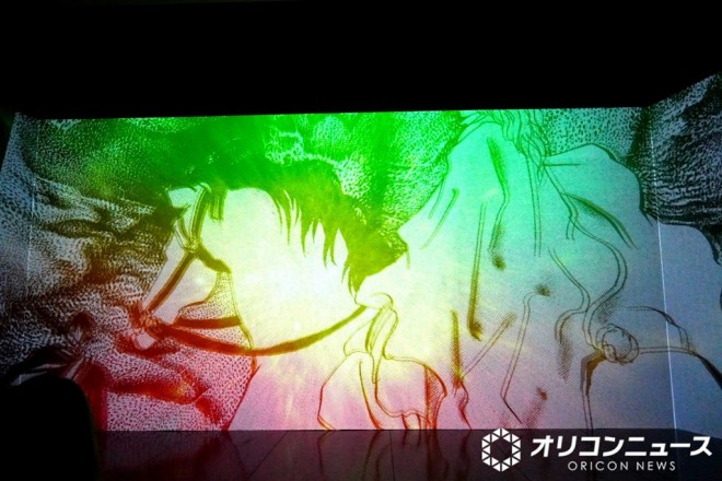 Exhibition view of Betsucomi 55th ANNIV. BEYOND THE PAGE