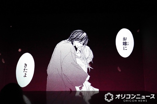 Exhibition view of Betsucomi 55th ANNIV. BEYOND THE PAGE