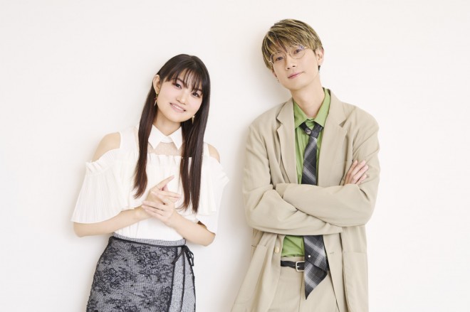 Saori Hayami and Takuya Eguchi