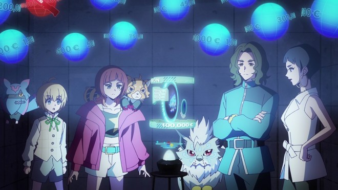 Scene cut from DIGIMON BEATBREAK