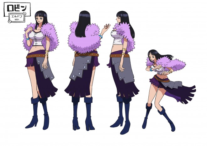 Character design of Robin from the upcoming ONE PIECE Elbaph Arc