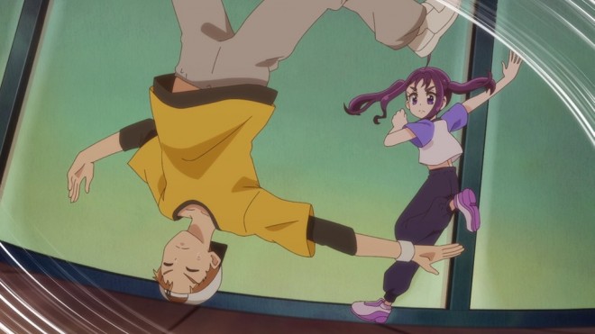 Scene from You and Idol Pretty Cure