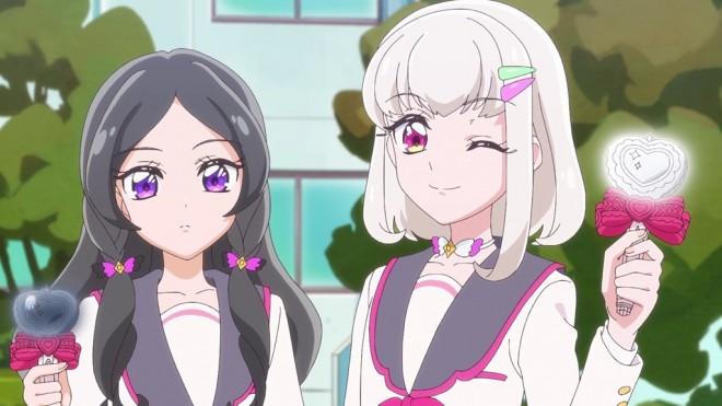 Scene from You and Idol Pretty Cure