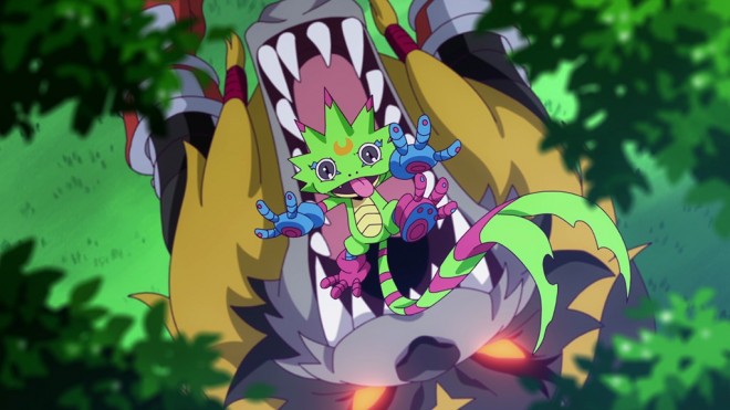 Scene cut from DIGIMON BEATBREAK