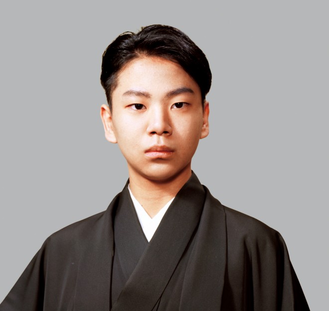 Kichitaro Kamimura, the young kabuki actor cast as Shinji Ikari for Evangelion Kabuki at Yokohama Arena in February 2026.