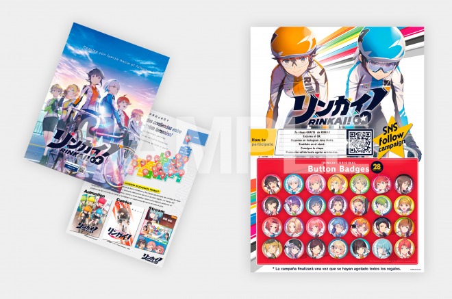 Rinkai! anime announces Spanish-dub release and debut booth at MANGA BARCELONA 2025.