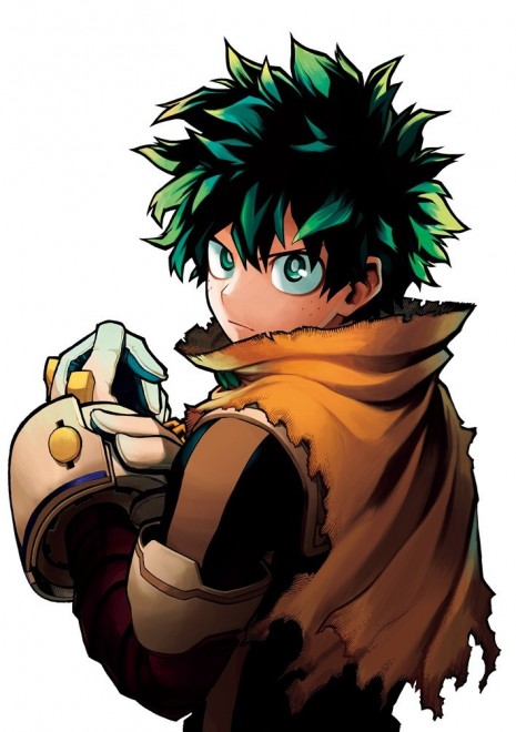 My Hero Academia color illustration