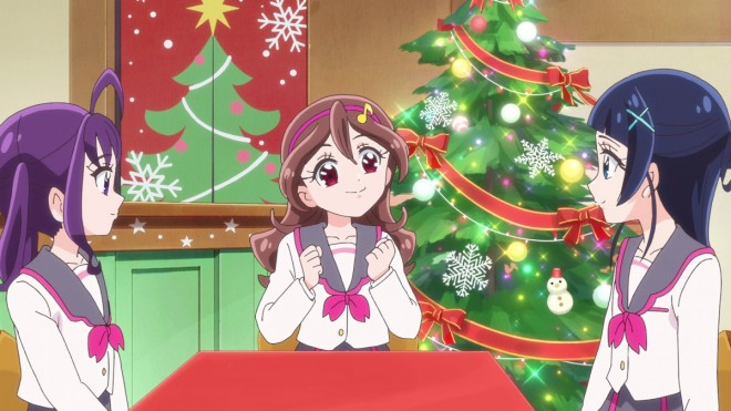 Scene from You and Idol Pretty Cure