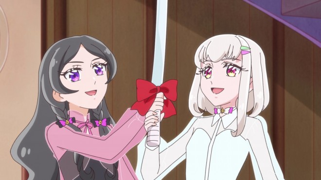 Scene from You and Idol Pretty Cure