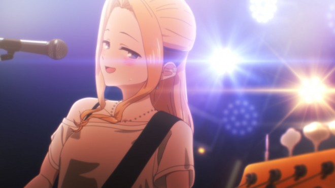 New scene still from the theatrical anime film The Dangers in My Heart.