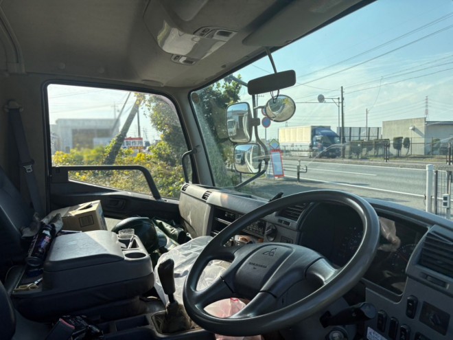 A truck driven by Shoki Nagoya