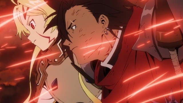 The creditless opening theme video for the TV anime Sentenced to Be a Hero