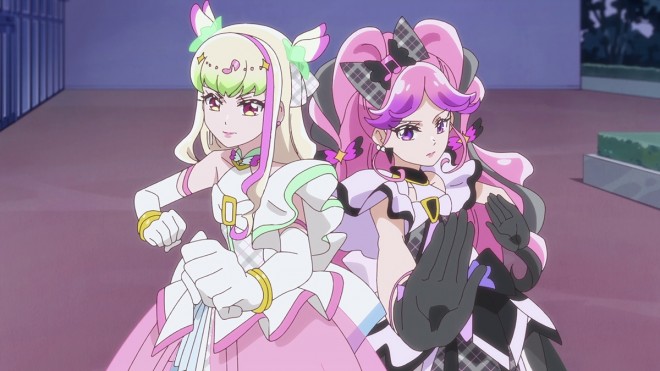 Scene from You and Idol Pretty Cure