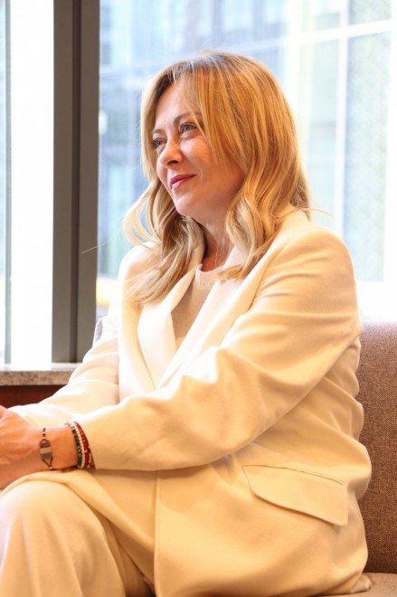 Italian Prime Minister Giorgia Meloni