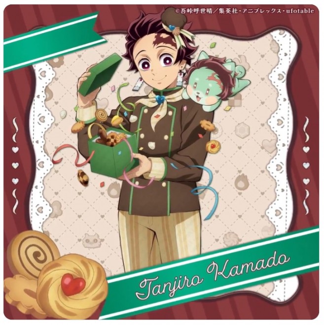 Demon Slayer Valentine’s Day & White Day’s Day illustration