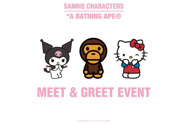 BAPE x Sanrio Characters Collection