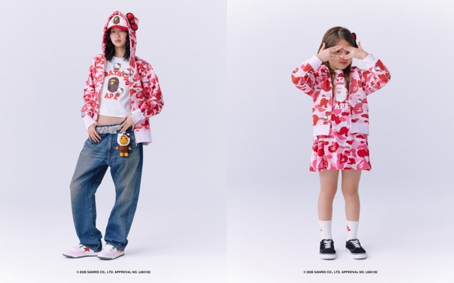 BAPE x Sanrio Characters Collection