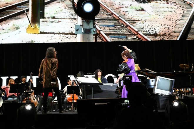 EVANGELION:30+; 30th ANNIVERSARY OF EVANGELION event scene