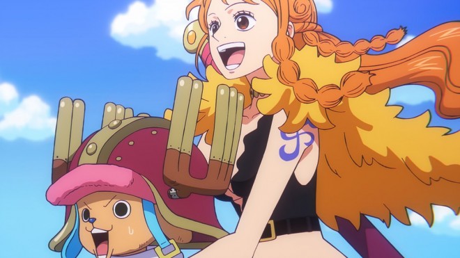 Nami and Tony Tony Chopper