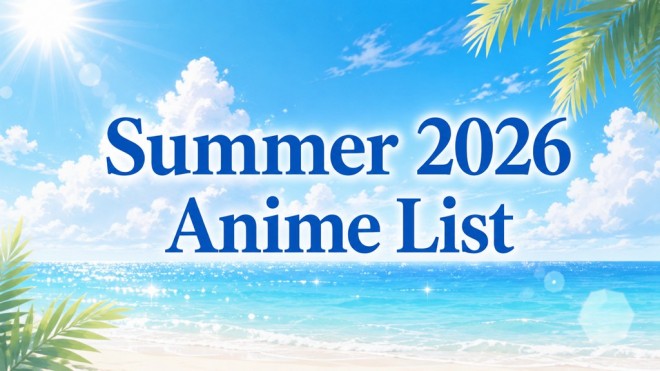 Summer 2026 season Anime List
