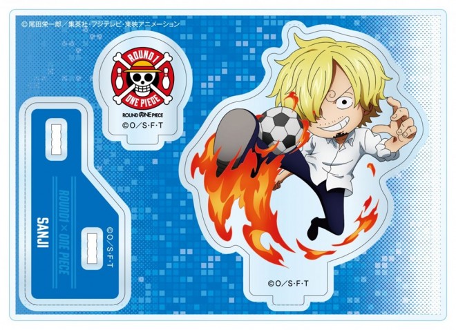 Round1 x ONE PIECE collaboration illustration merchandise: Chibi Character Acrylic Stand
