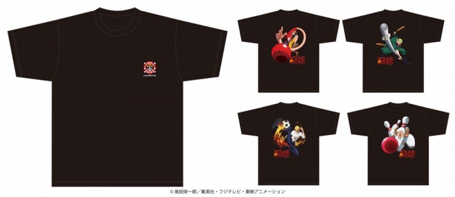 Round1 x ONE PIECE collaboration illustration merchandise: T-shirt