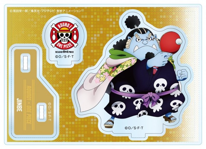 Round1 x ONE PIECE collaboration illustration merchandise: Chibi Character Acrylic Stand