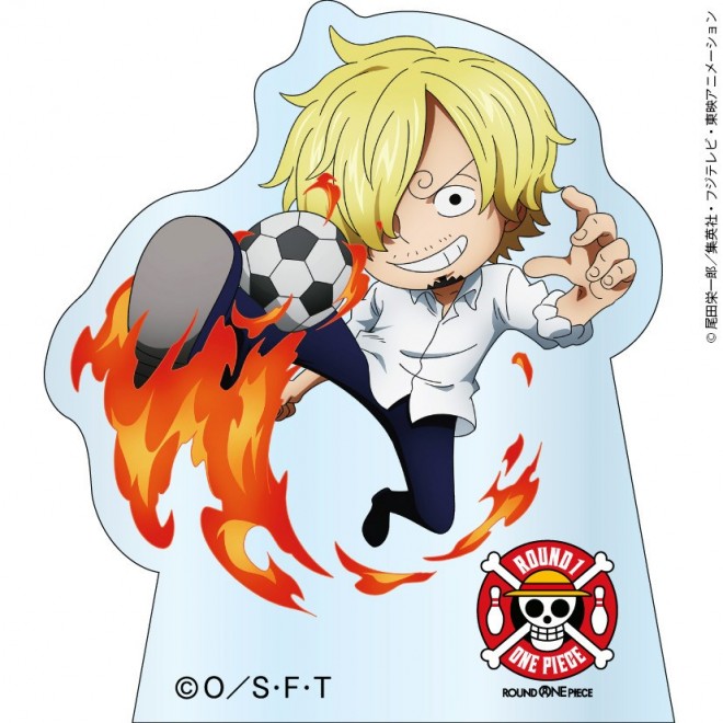 Round1 x ONE PIECE collaboration illustration merchandise: Chibi Character Acrylic Stand