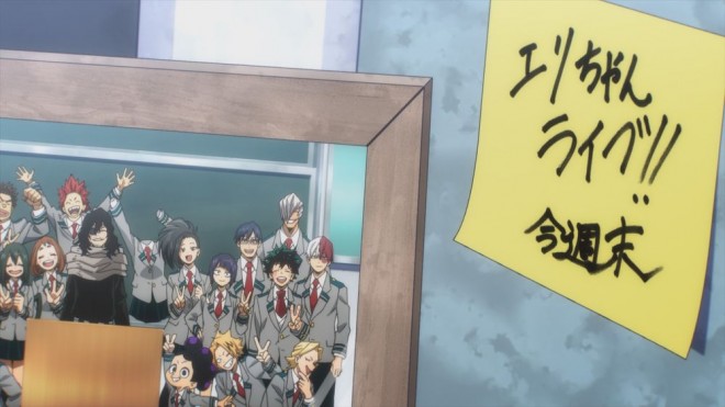Preview still from the My Hero Academia special short anime “I am a hero too”