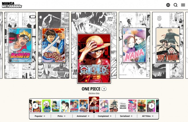 Launch of the Global Manga Service MANGA MILLION