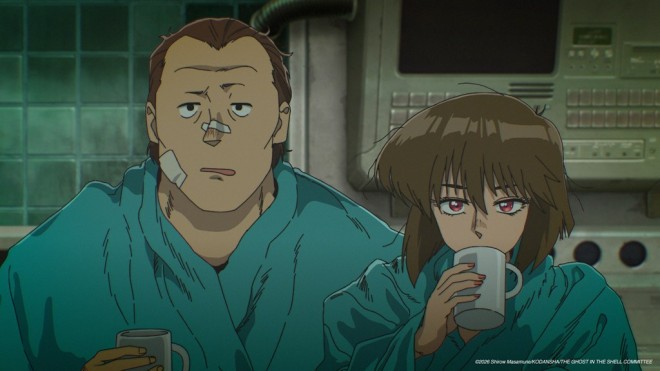 THE GHOST IN THE SHELL
