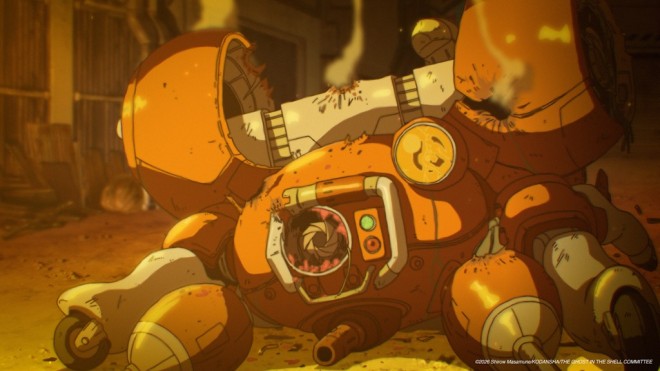 THE GHOST IN THE SHELL