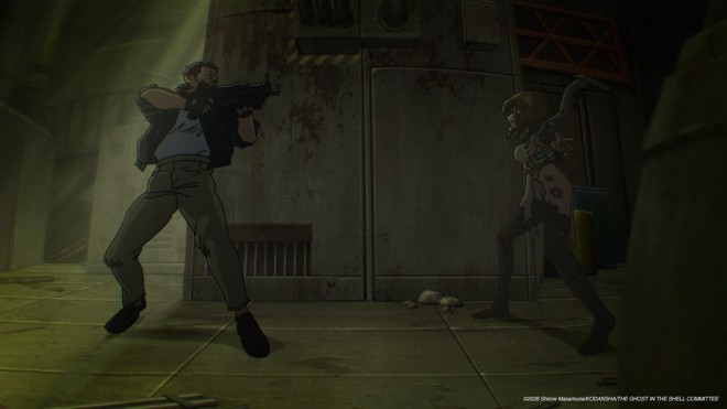 THE GHOST IN THE SHELL
