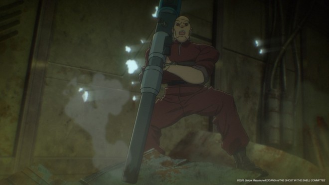 THE GHOST IN THE SHELL