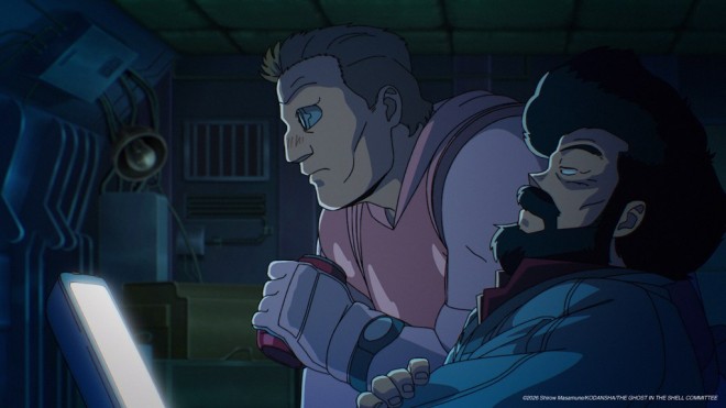 THE GHOST IN THE SHELL