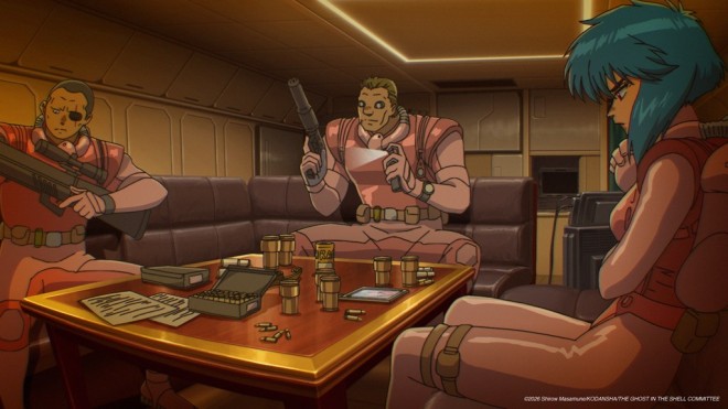 THE GHOST IN THE SHELL