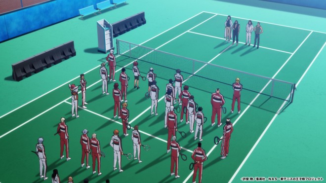 The Prince of Tennis II: U-17 World Cup Final Member Selection Tournament scene cut