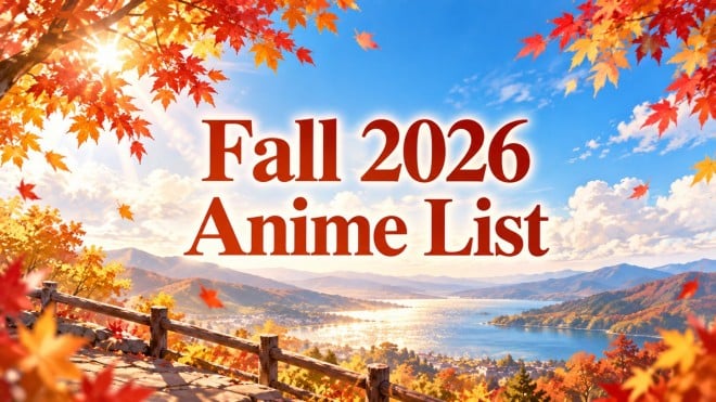 Fall 2026 season Anime List