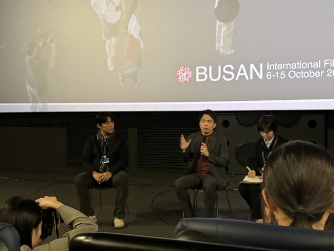 Director Ryo Katanozaka at the 31st Busan International Film Festival