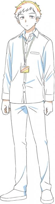 Noa Saotome line art setting