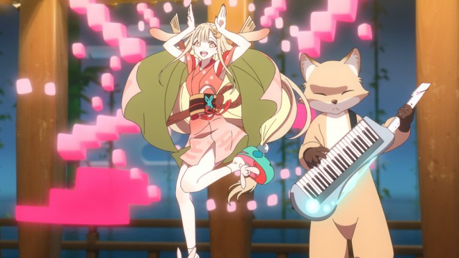 Cosmic Princess Kaguya! scene cut